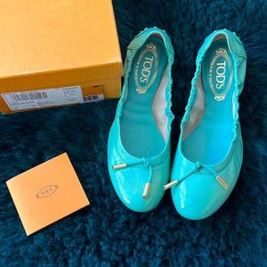 Tod's Patent leather ballet flats